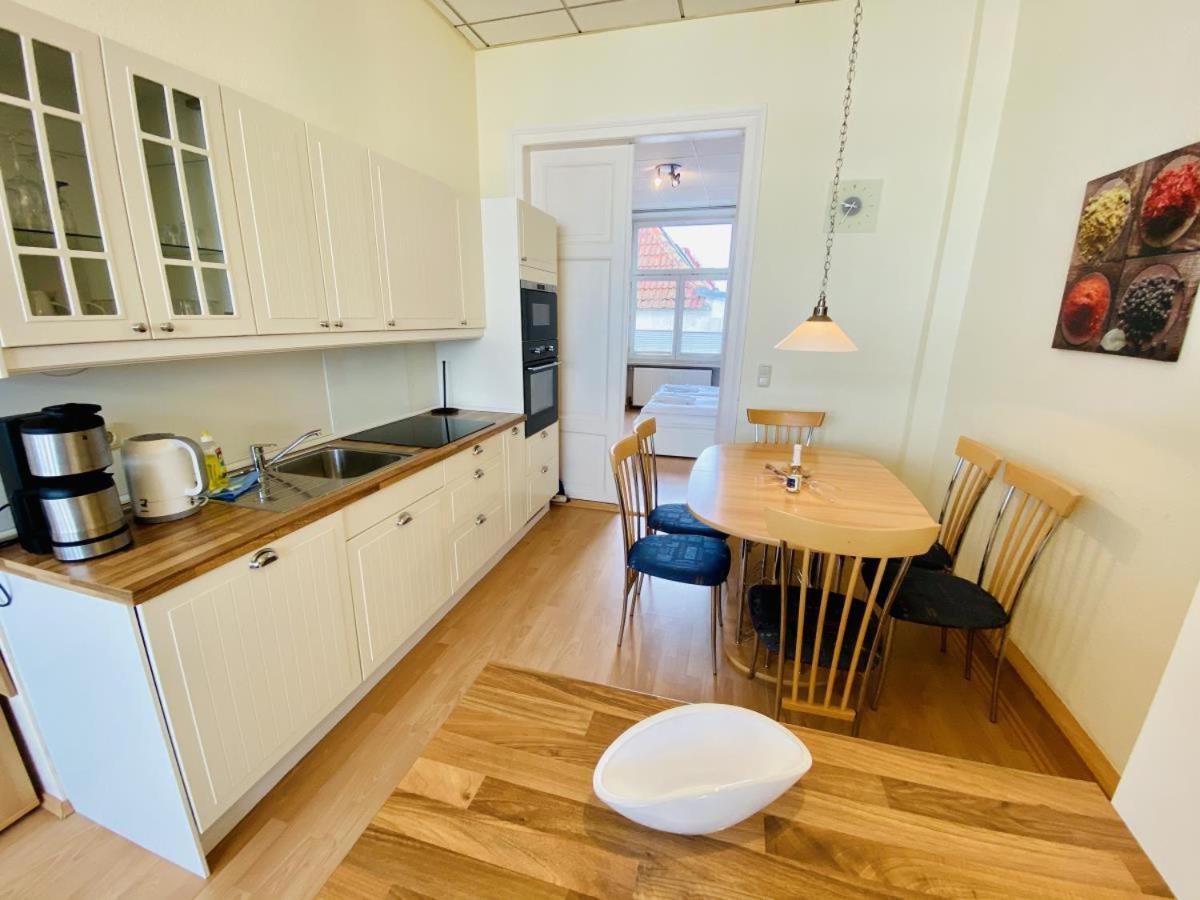 Promenadenblick/Captains-Suite Rostock Bagian luar foto